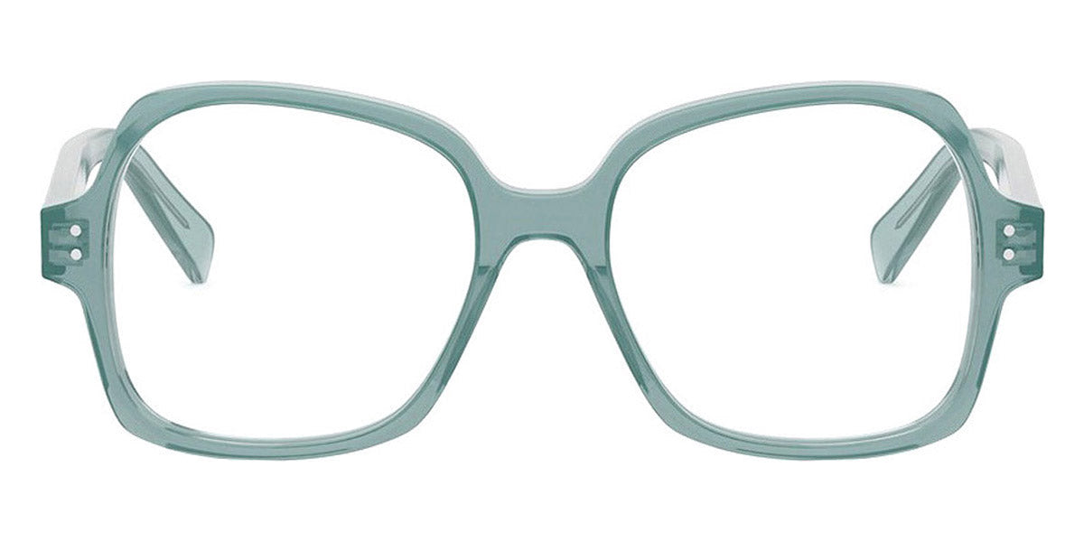 Celine® CL50148I CEL CL50148I 093 53 - Shiny Lime Transparent Eyeglasses