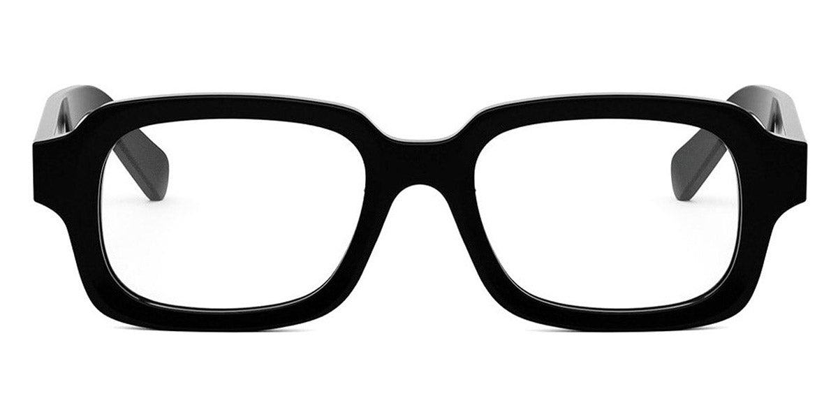 Celine® CL50153F CEL CL50153F 001 52 - 001 Shiny Black Eyeglasses