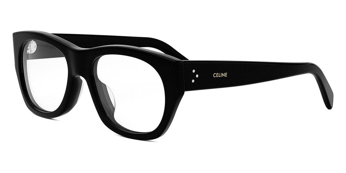 Celine® CL50154U CEL CL50154U 001 55 - 001 Shiny Black Eyeglasses