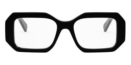 Celine® Cl50155I CEL CL50155I 001 53 - 001 Shiny Black Eyeglasses