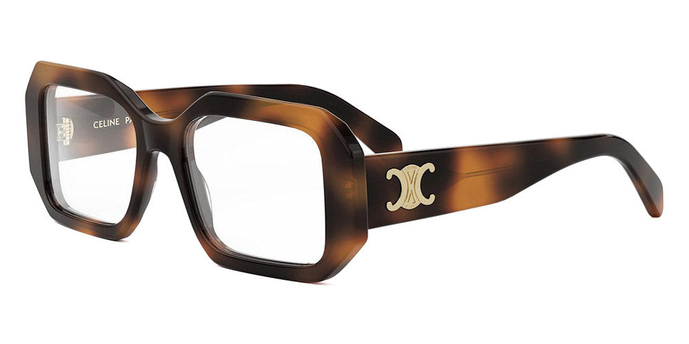 Celine® Cl50155I CEL CL50155I 053 53 - 053 Shiny Havana Eyeglasses