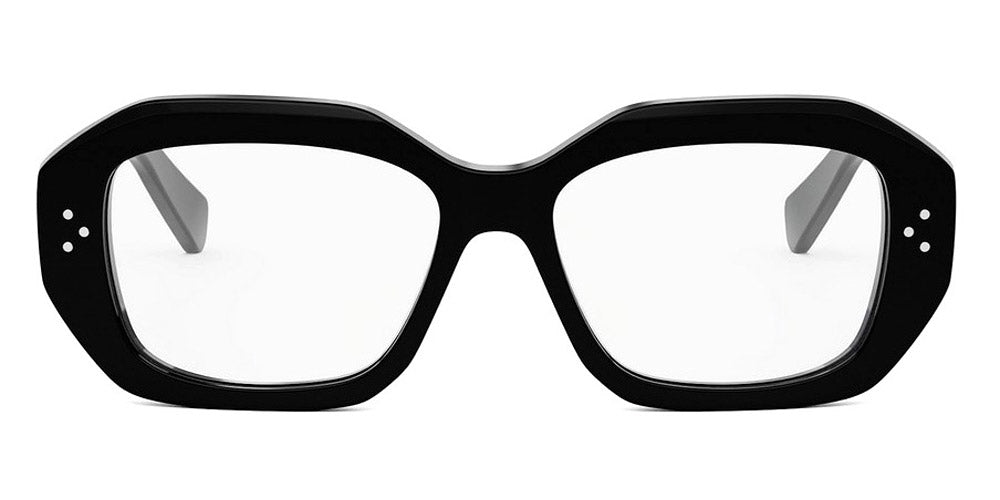 Celine® Cl50156I CEL CL50156I 001 54 - 001 Shiny Black Eyeglasses