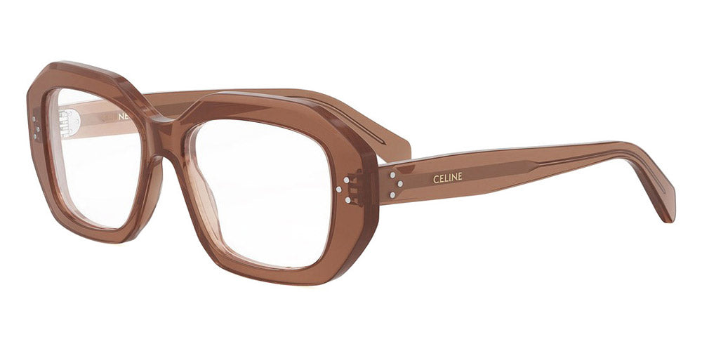 Celine® Cl50156I CEL CL50156I 04B 54 - 04B Shiny Brown Eyeglasses