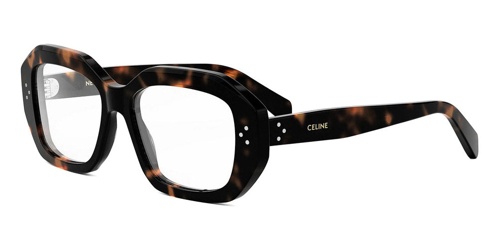 Celine® Cl50156I CEL CL50156I 052 54 - 052 Shiny Havana Eyeglasses