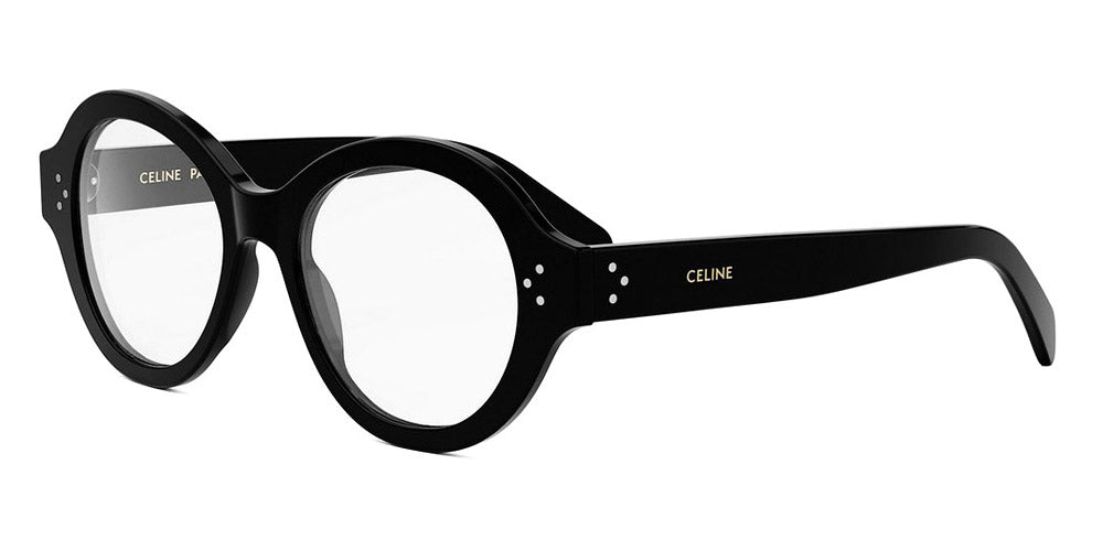 Celine® Cl50157I CEL CL50157I 001 52 - 001 Shiny Black Eyeglasses