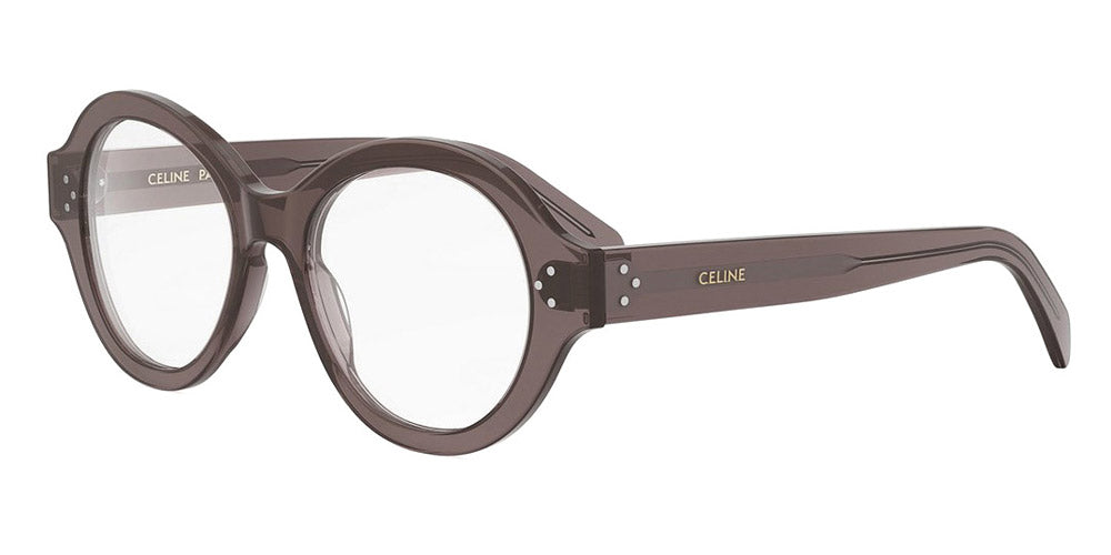 Celine® Cl50157I CEL CL50157I 048 52 - 048 Shiny Brown Eyeglasses