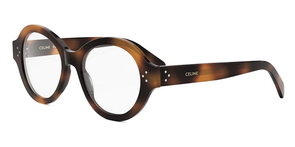 Celine® Cl50157I CEL CL50157I 053 52 - 053 Shiny Havana Eyeglasses