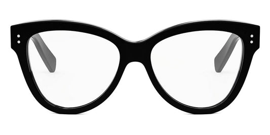 Celine® Cl50158I CEL CL50158I 001 55 - 001 Shiny Black Eyeglasses