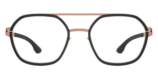 Ic! Berlin® Cerium ICB IC5141 Cerium 005 52 - Shiny Copper-Black Eyeglasses