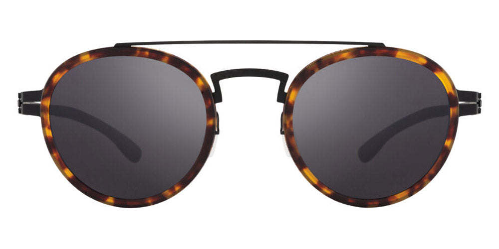 Ic! Berlin® Dakota ICB IC0031 Dakota 05C 50 - Black-Magma-Matt/Smoke Mirrored Lenses Sunglasses