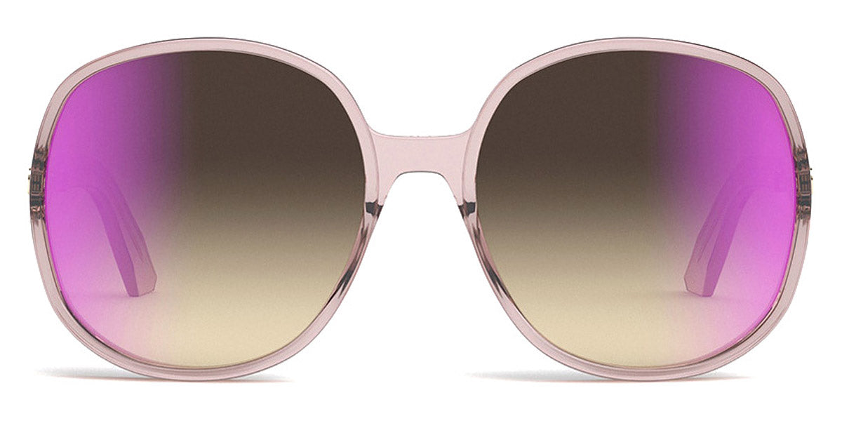 Dior® Ddoll R1U D DDOLL R1U 40F6  62 - Shiny Transparent Pink Sunglasses