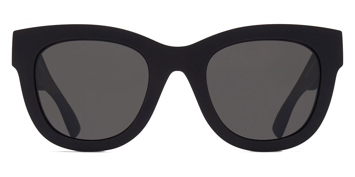 Mykita® DEW MYK DEW MD1 Pitch Black / Dark Grey Solid 50 - MD1 Pitch Black / Dark Grey Solid Sunglasses