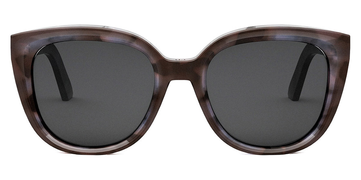 Dior® DIORMIDNIGHT R1I CD DIORMIDNIGHT R1I 28A0 54 - Shiny Bordeaux Havana / Lenses Violet Organic Sunglasses