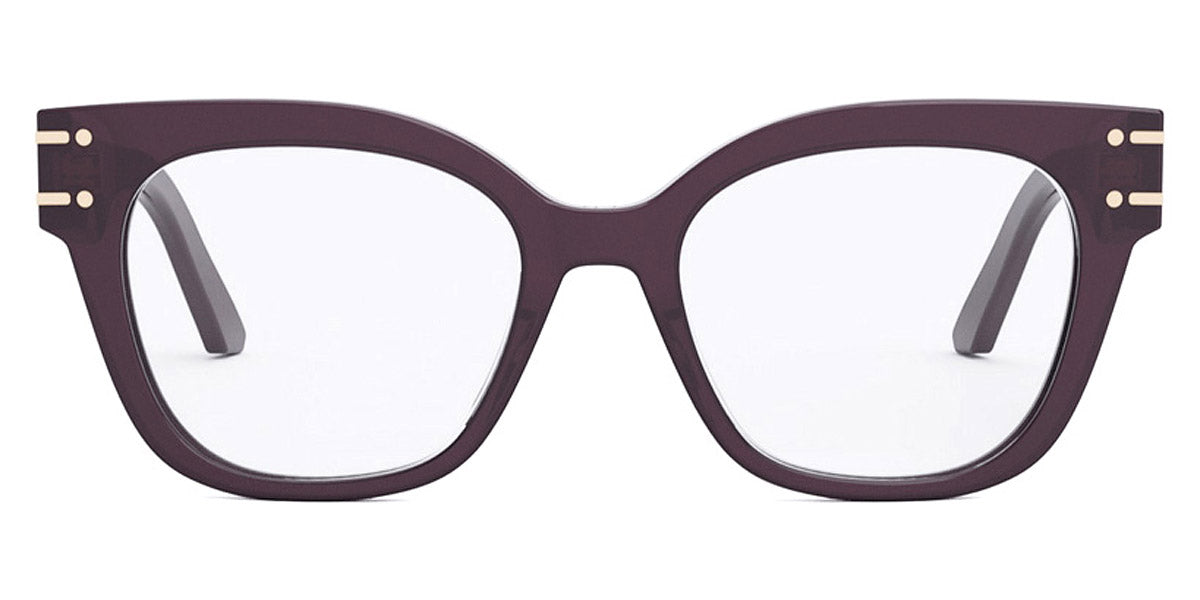 Dior® DIORSIGNATUREO B2I CD DIORSIGNATUREO B2I 2000 51 - Shiny Havana / Lenses Clear Organic Eyeglasses