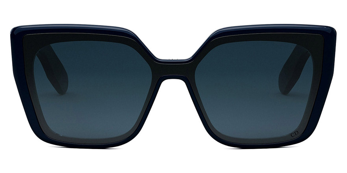 Dior® LADY 95.22 S2I CD LADY 95.22 S2I 30B1 54 - Shiny Blue / Lenses Gradient Blue Organic Sunglasses