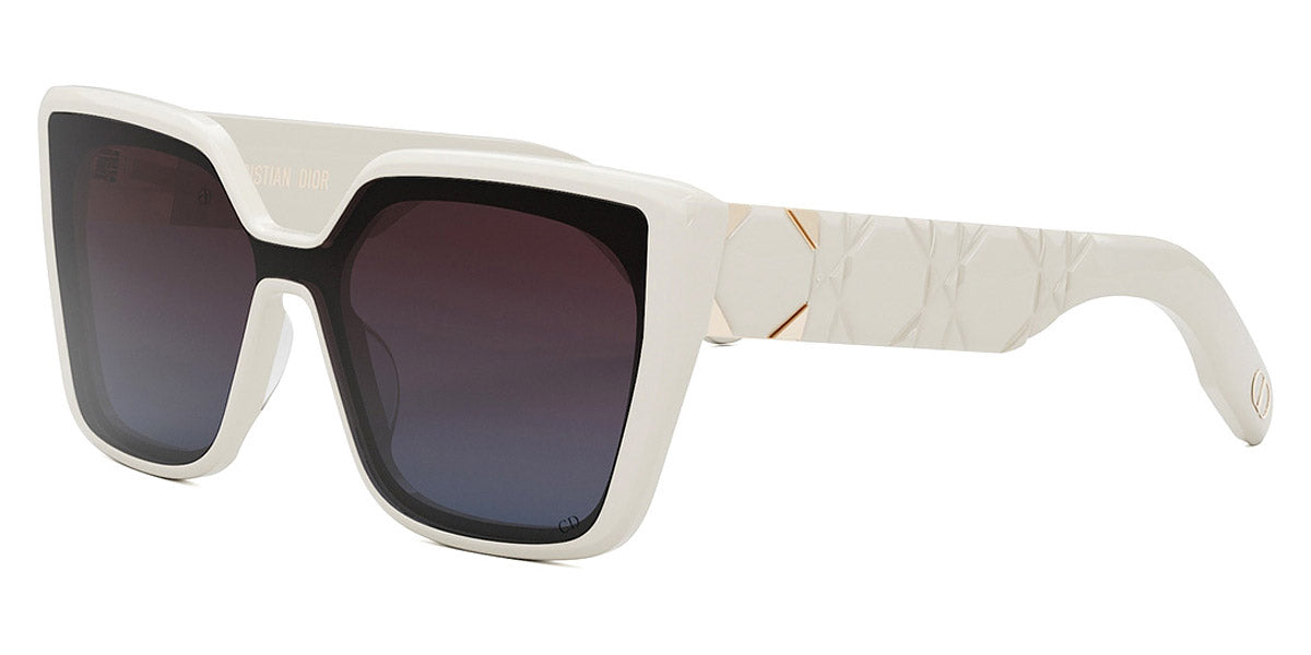 Dior® LADY 95.22 S2I CD LADY 95.22 S2I 95D2 54 - Shiny Ivory / Lenses Gradient Bordeaux Organic Sunglasses