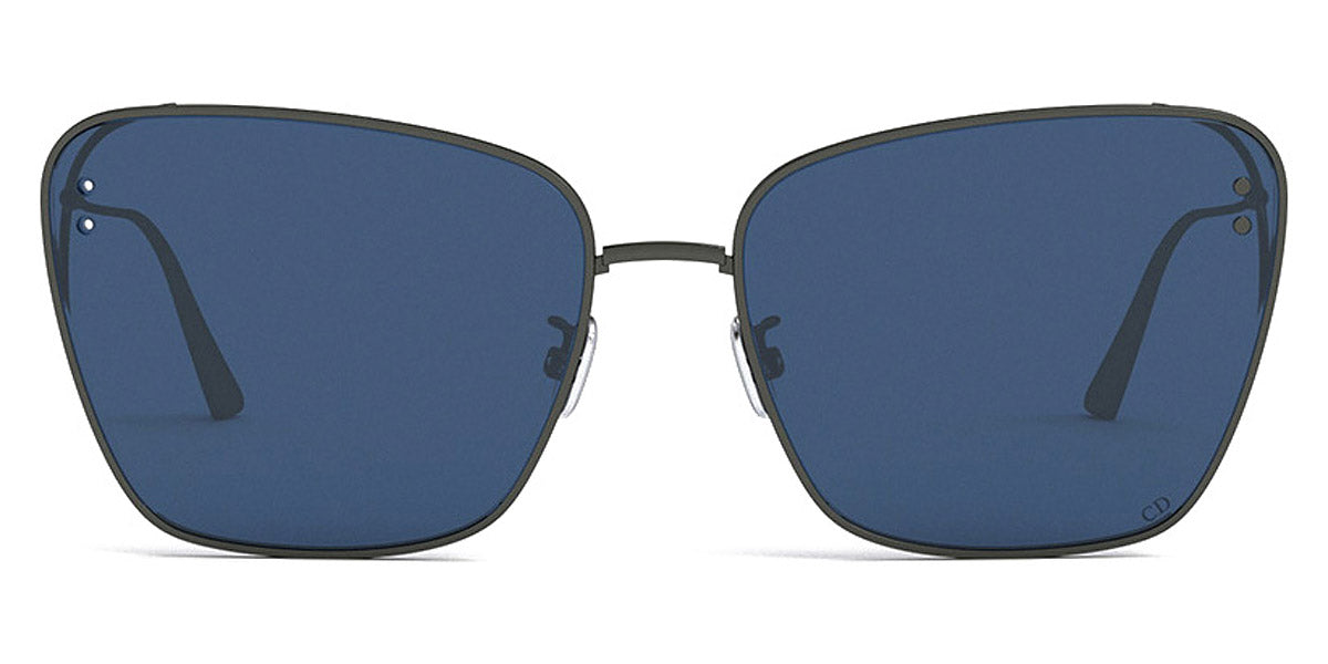 Dior® MissDior B2U MISDB2UXR H4B0 63 - Shiny Gun/ Lenses Blue Organic Sunglasses