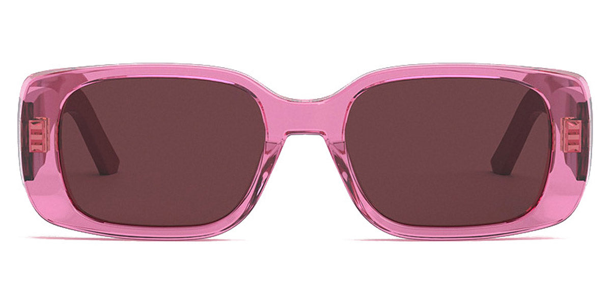 Dior® WILDIOR S2U CD WILDIOR S2U 73D0 53 - Translucent Fuchsia / Lenses Bordeaux Organic Sunglasses