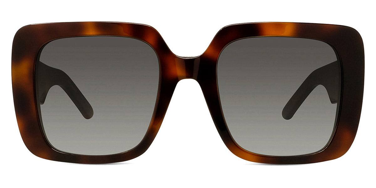 Dior® WILDIOR S3U CD WILDIOR S3U 26A1 55 - Shiny Havana / Lenses Gradient Smoke Organic Sunglasses