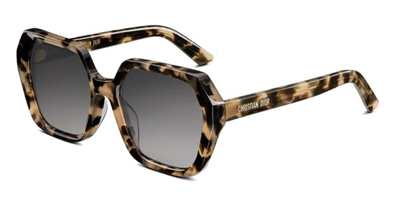 Dior® DiorMidnight S2F D DMNGS2FXR 24A1 56 - Beige Tortoiseshell-Effect Sunglasses