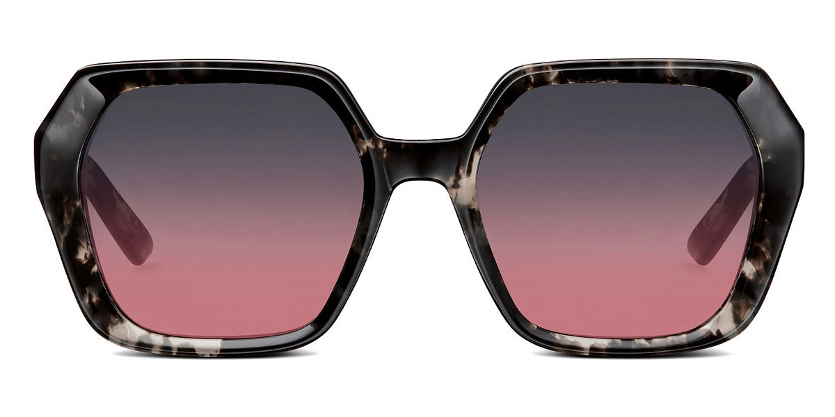 Dior® DiorMidnight S2F D DMNGS2FXR 29D2 56 - Gray Tortoiseshell-Effect Sunglasses