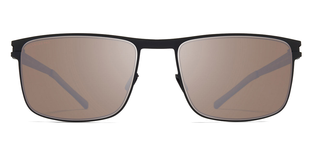 Mykita® DONOVAN MYK DONOVAN Black/White / Polarized Pro Hi-Con Grey 55 - Black/White / Polarized Pro Hi-Con Grey Sunglasses