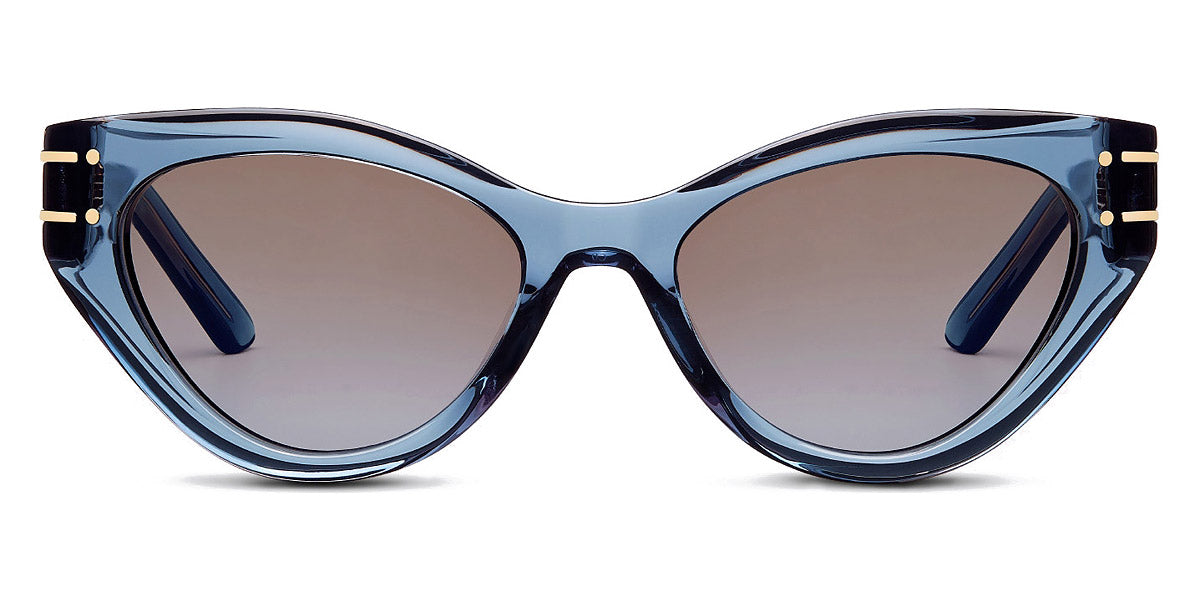 Dior® Diorsignature B7I D DSGTB7IXR_30F2 52 - Translucent Blue Sunglasses