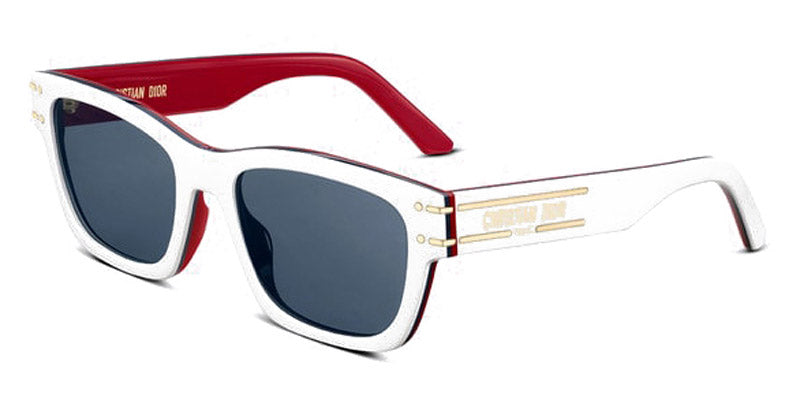 Dior® DiorSignature S3U DiorAlps D DSGTS3UCR 50B0 53 - Three-Tone White, Blue And Red Sunglasses