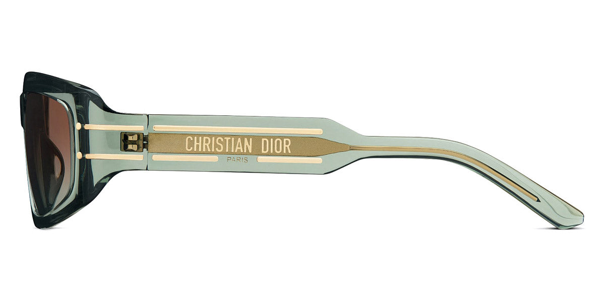 Dior® DiorSignature S9U DSGTS9UXR 55F2 - Translucent Green Sunglasses