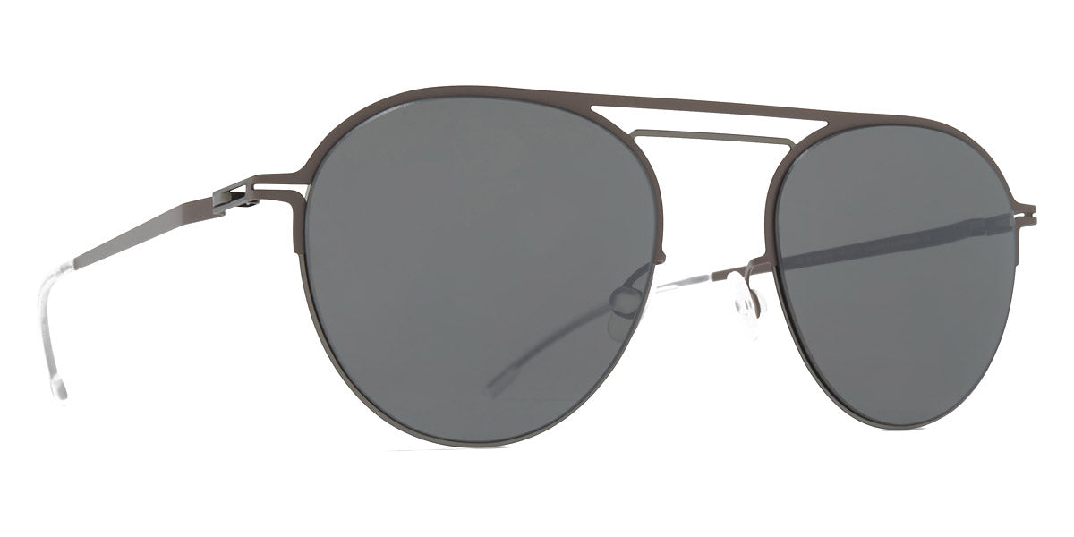 Mykita® DUANE MYK DUANE Shiny Graphite/Mole Grey / Mirror Black 51 - Shiny Graphite/Mole Grey / Mirror Black Sunglasses