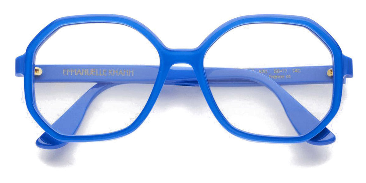 Emmanuelle Khanh® EK 3021 EK 3021 670 57 - 670 - Blue Eyeglasses