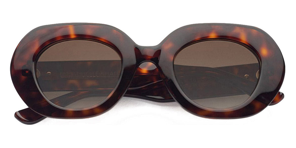 Emmanuelle Khanh® EK ANGELI EK ANGELI 18 50 - 18 - Dark Tortoise Sunglasses