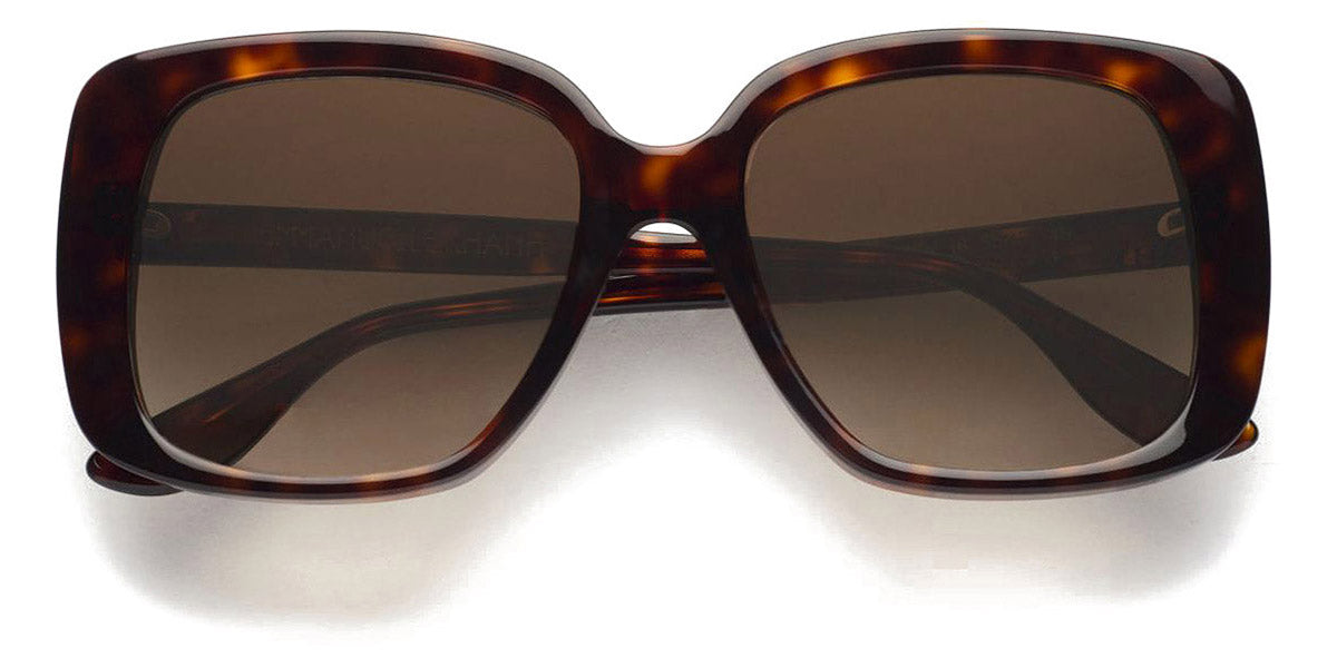 Emmanuelle Khanh® EK CARMEN-SOL EK CARMEN SOL 18 55 - 18 - Dark Tortoise Sunglasses