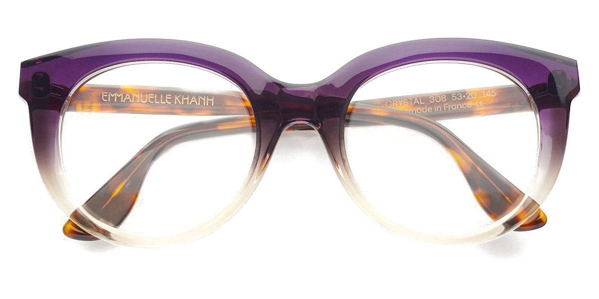 Emmanuelle Khanh® EK CRYSTAL EK CRYSTAL 308 53 - 308 - Purple Eyeglasses