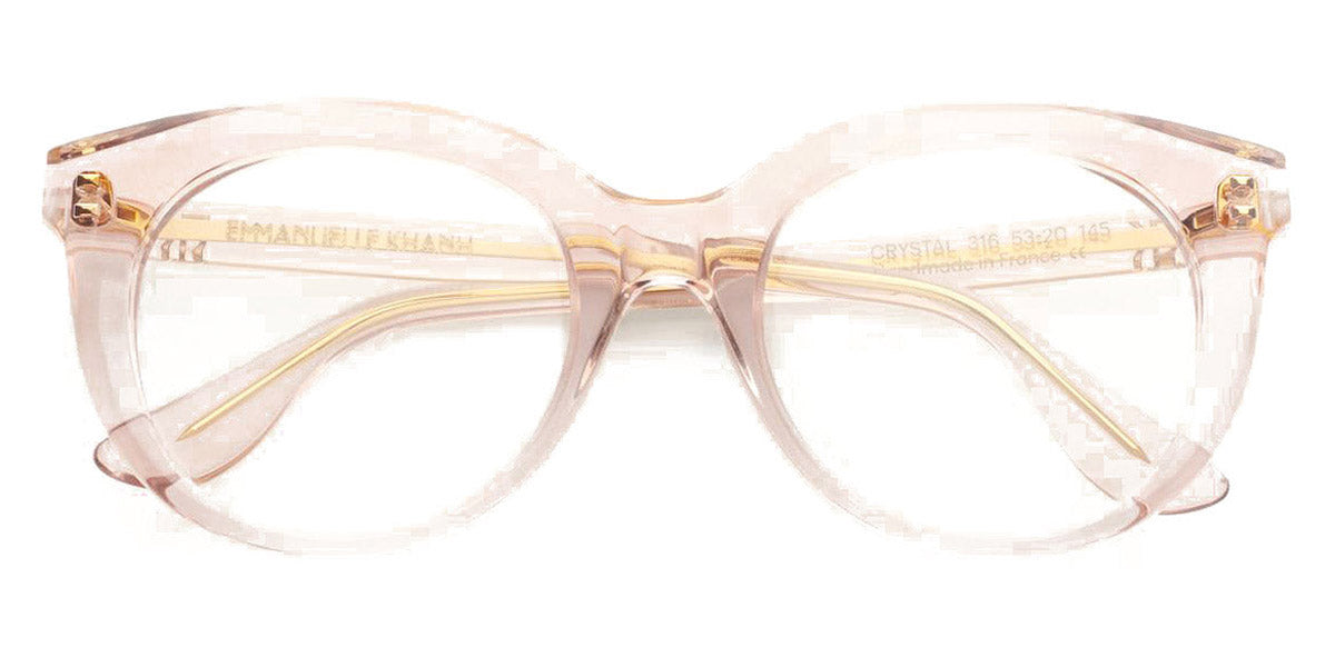 Emmanuelle Khanh® EK CRYSTAL EK CRYSTAL 316 53 - 316 - Pale Pink Eyeglasses