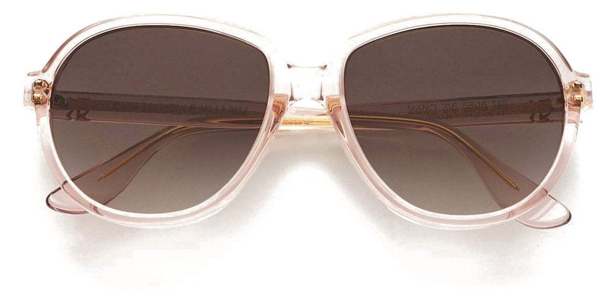 Emmanuelle Khanh® EK MANO-SOL EK MANO SOL 316 58 - 316 - Pale Pink Sunglasses