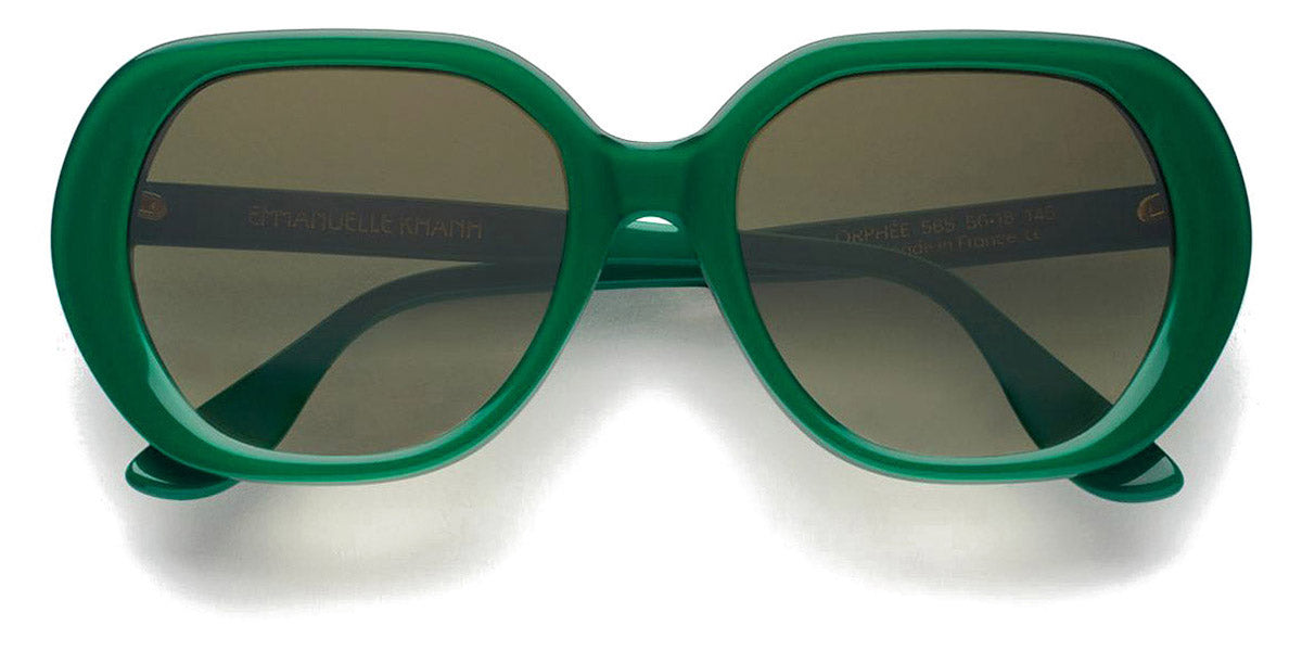 Emmanuelle Khanh® EK ORPHEE-SOL EK ORPHEE SOL 565 58 - 565 - English Green Sunglasses