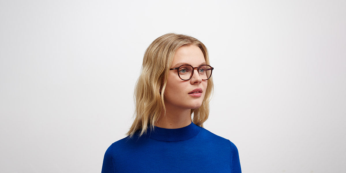 Mykita® EKON MYK EKON C122 Zanzibar/Silk Mocca 49 - C122 Zanzibar/Silk Mocca Eyeglasses