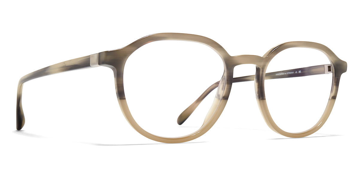 Mykita® EKON MYK EKON C174 Striped Grey Gradient/Pearl 49 - C174 Striped Grey Gradient/Pearl Eyeglasses