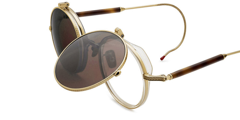 Etnia Barcelona® BALLARD SUN 3 BALLAR 47S CLGD - CLGD White/Gold Sunglasses