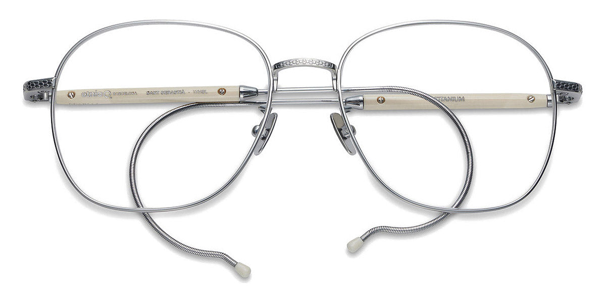 Etnia Barcelona® SANT SEBASTIA 3 SANTSE 55O WHSL - WHSL White/Silver Eyeglasses