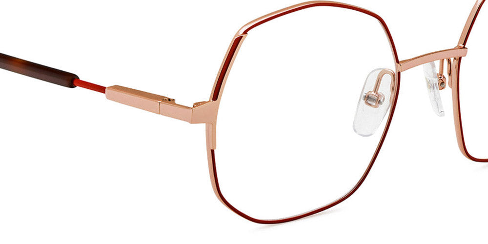 Etnia Barcelona® ALEXANDRITE 4 ALEXAD 53O RDPG - RDPG Red/Pink Eyeglasses