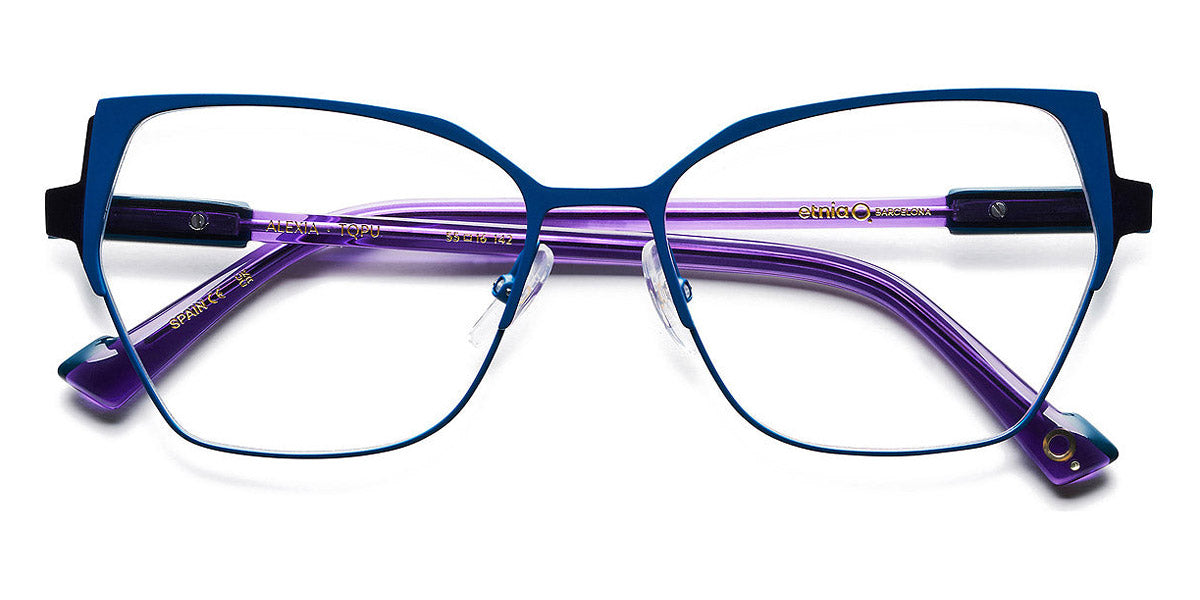 Etnia Barcelona® ALEXIA 4 ALEXIA 55O TQPU - TQPU Blue/Purple Eyeglasses