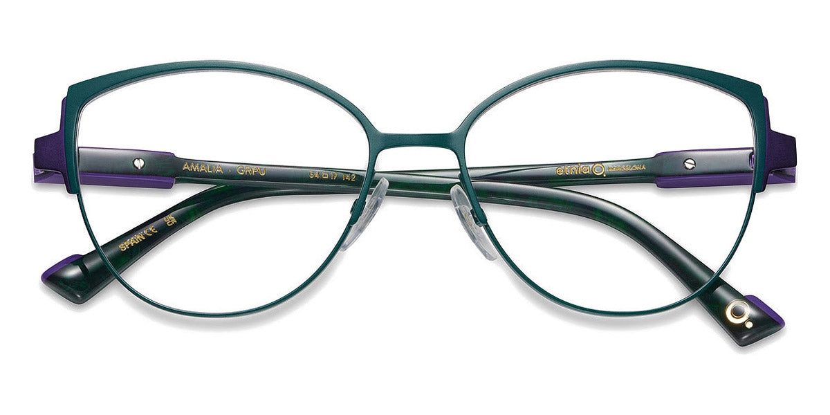 Etnia Barcelona® AMALIA 4 AMALIA 54O GRPU - GRPU Green/Purple Eyeglasses