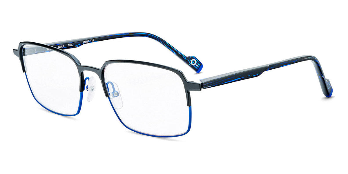 Etnia Barcelona® AMAR 4 AMAR 57O BKBL - BKBL Black/Blue Eyeglasses