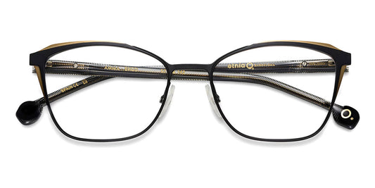 Etnia Barcelona® Amma ETB 4 AMMA 52O BKGD - BKGD Black/Gold Eyeglasses