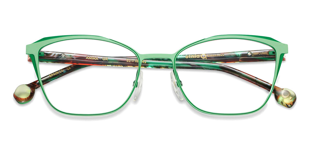 Etnia Barcelona® Amma ETB 4 AMMA 52O GR - GR Green Eyeglasses