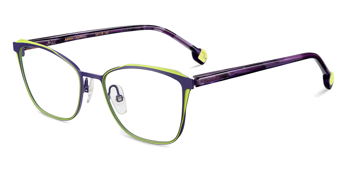 Etnia Barcelona® Amma ETB 4 AMMA 52O PUYW - PUYW Purple/Yellow Eyeglasses