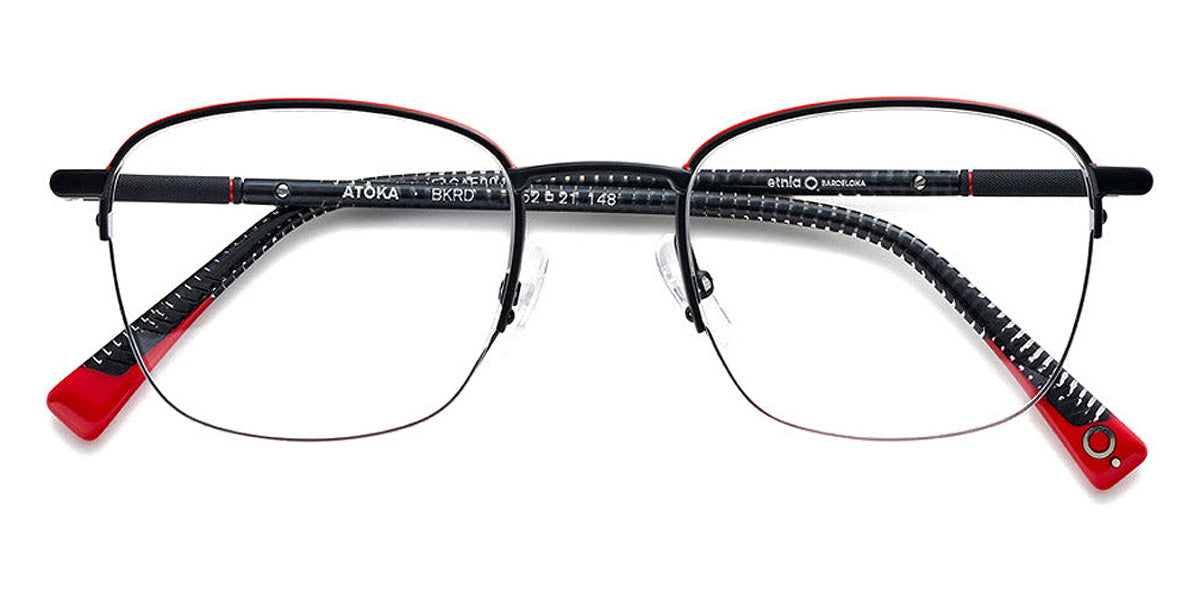 Etnia Barcelona® ATOKA 4 ATOKA 52O BKRD - BKRD Black/Red Eyeglasses