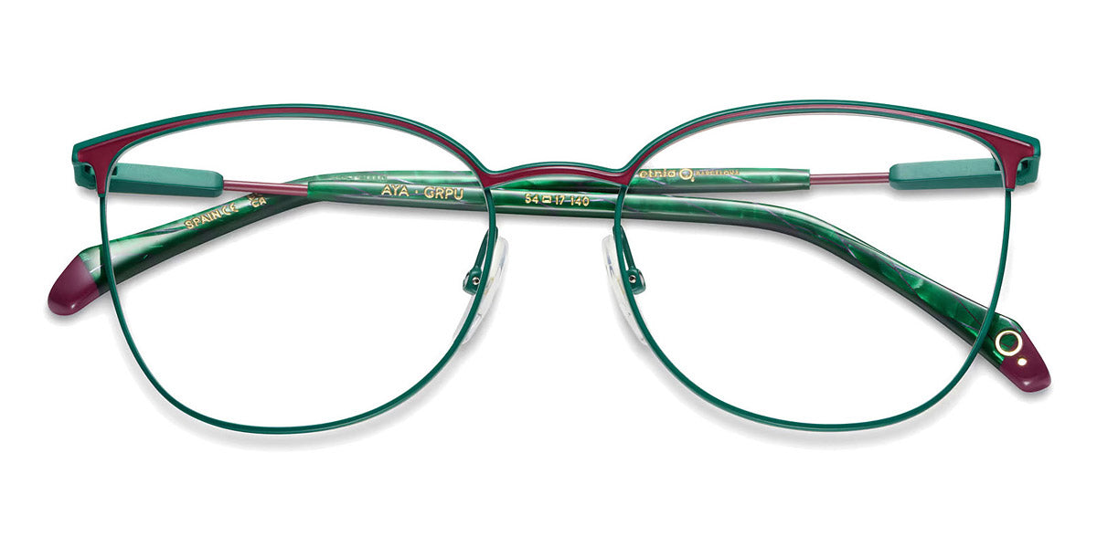 Etnia Barcelona® Aya ETB 4 AYA 54O GRPU - GRPU Green/Purple Eyeglasses